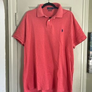 Polo by Ralph Lauren size XXL slim fit polo men’s salmon, color